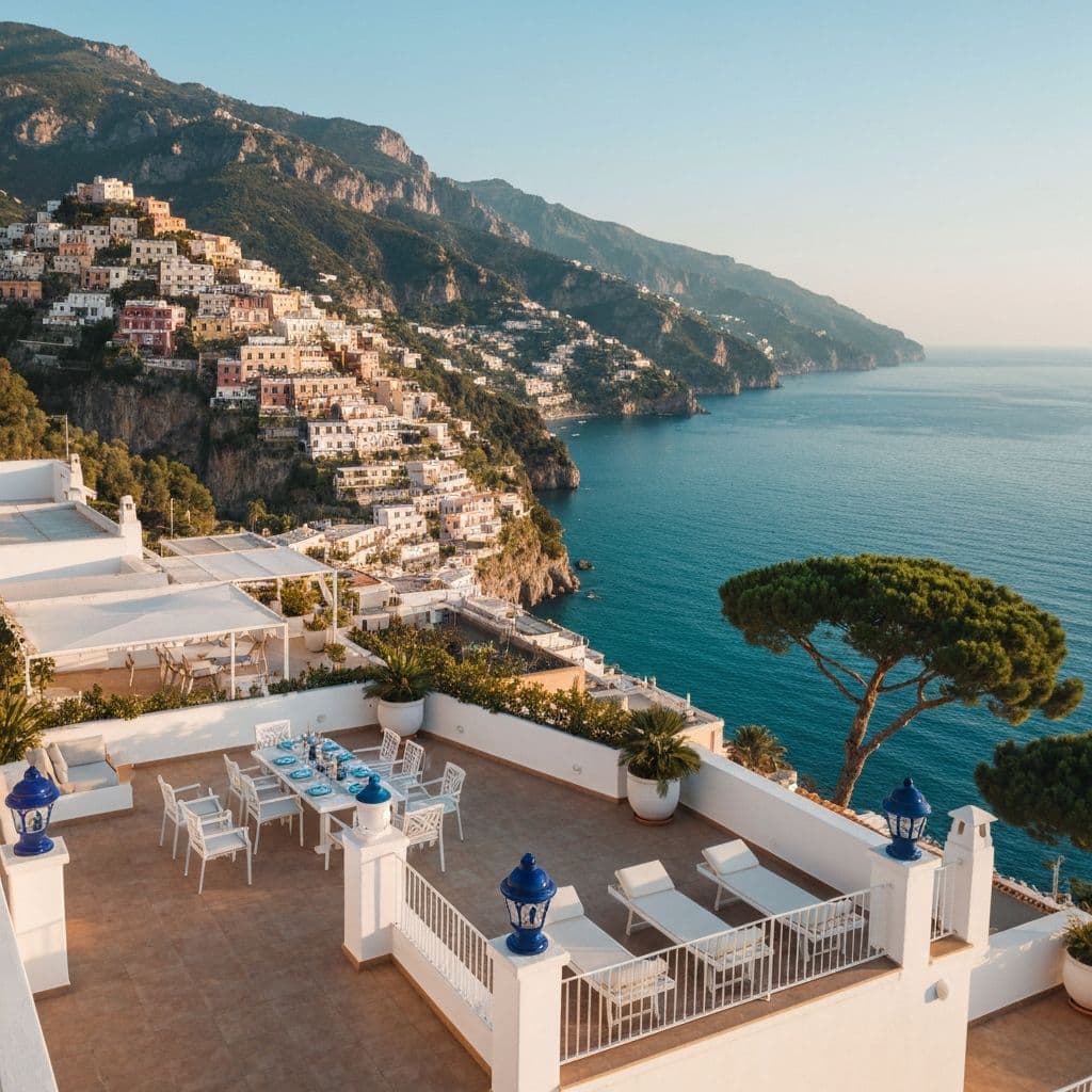 La Terrazza Positano - Luxury terrace with panoramic sea view